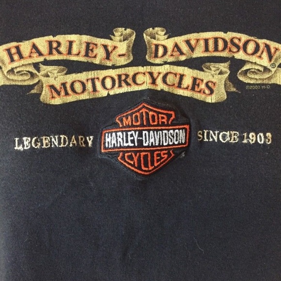 HARLEY DAVIDSON WOMENS SMALL T-SHIRT CAPED SLEEVE - Picture 2 of 8